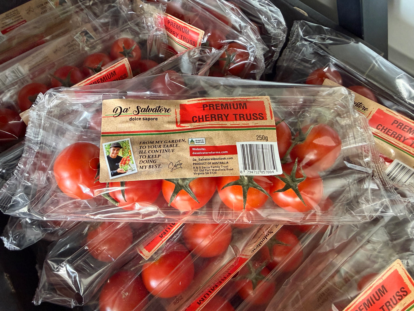 Cocktail Truss Tomato 250g Punnets - 3 For $8
