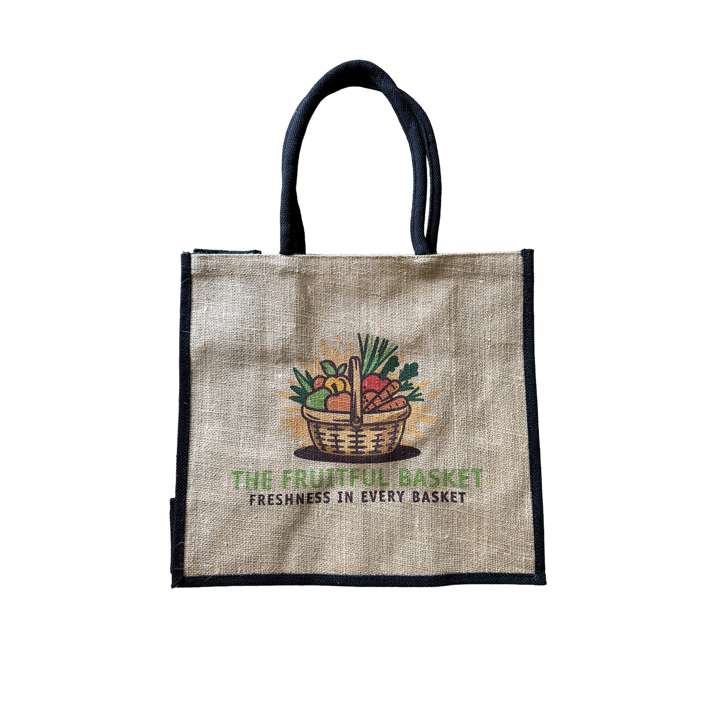 The Fruitful Basket Reuseable Jute Bag each