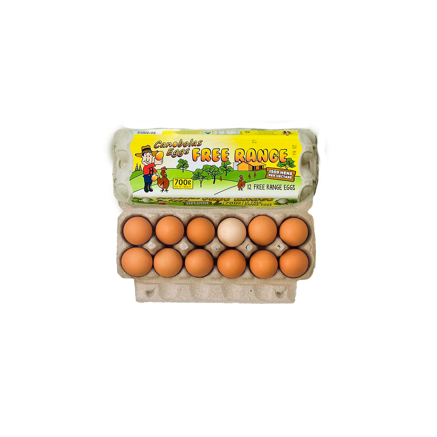 Canobolas Free Range Eggs 700g