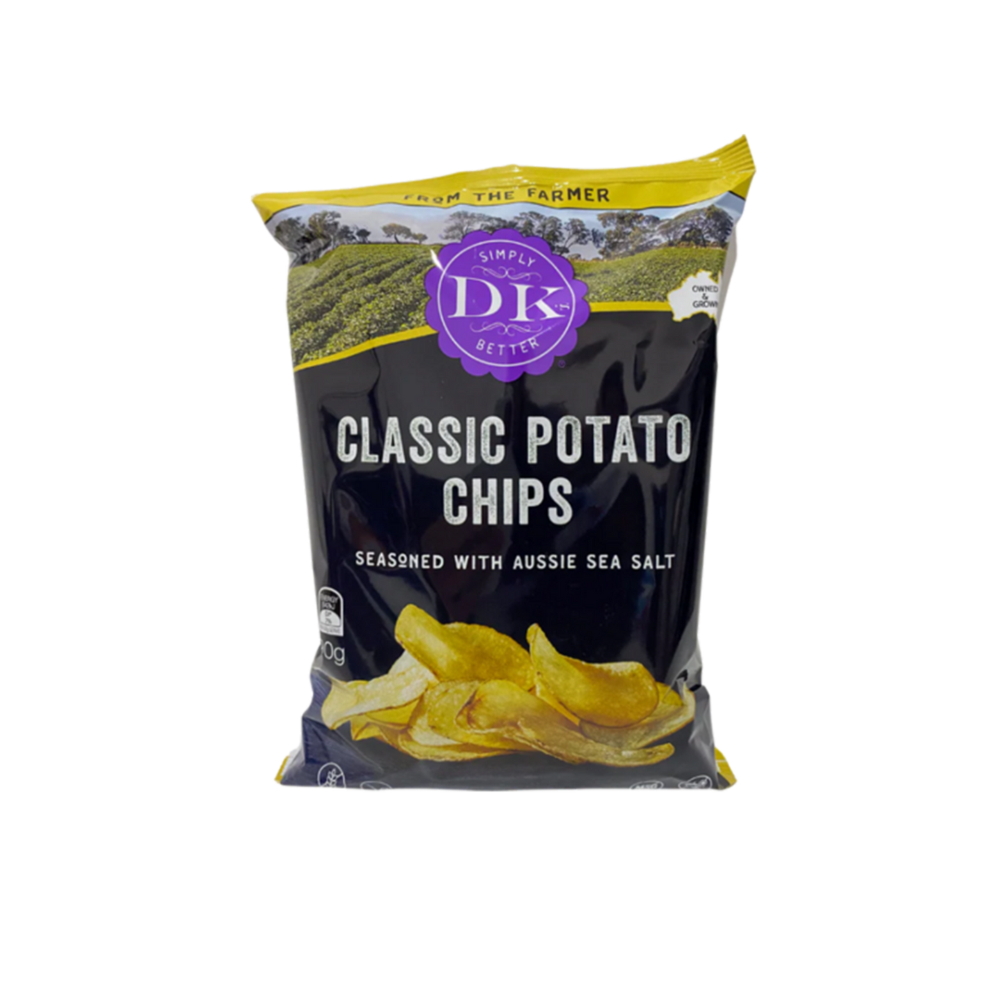 DK Yellow Potato Chips 90g (Limited Stock)