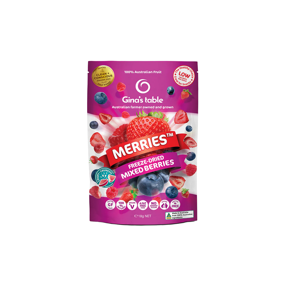 Freeze-Dried Mixed Berries 18g