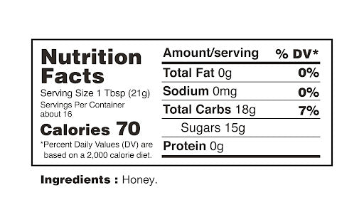 Raw Honey 500g