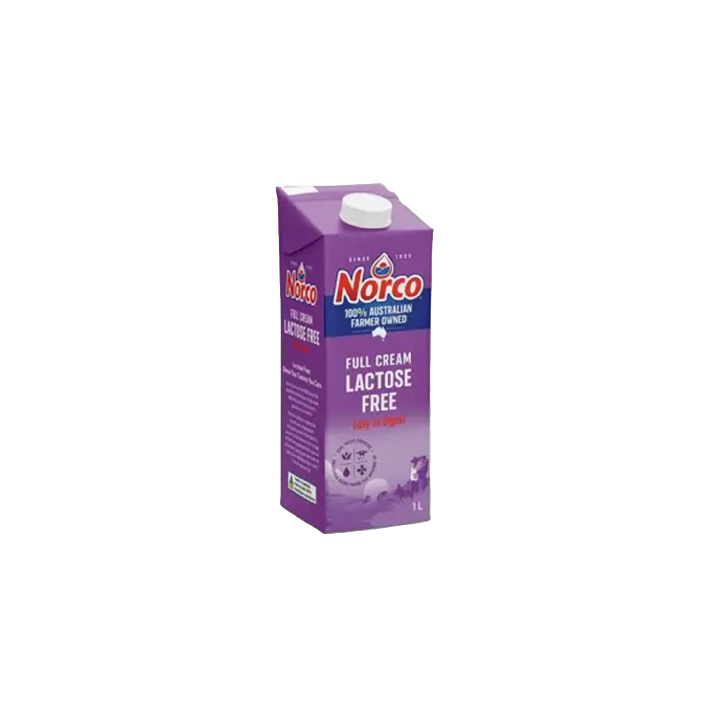 Norco Lactose Free Frull Cream UHT 1lt