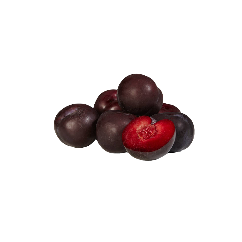 Plum Black Red Flesh - 1kg Punnets