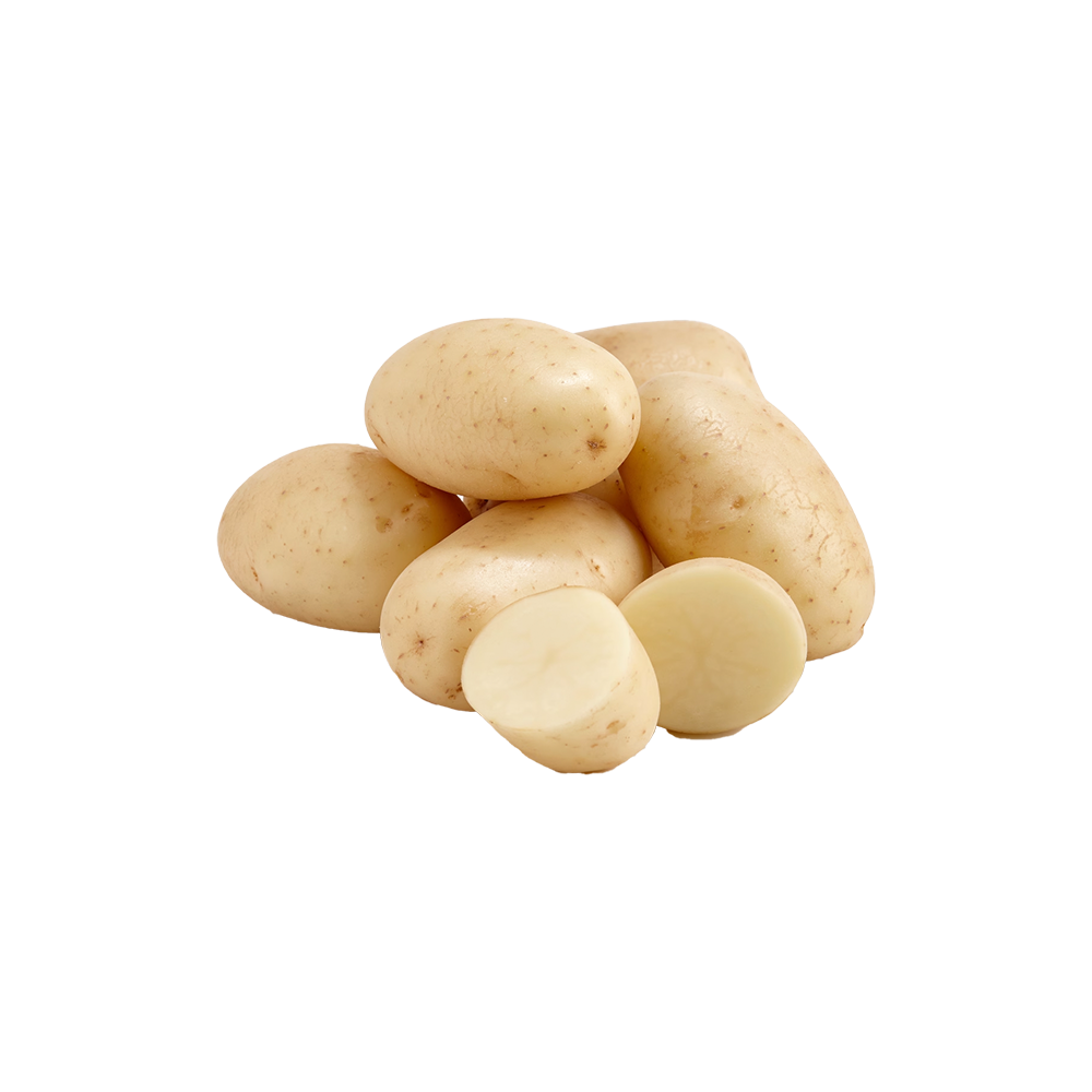 White Washed Potatoes -1kg pre packed bags
