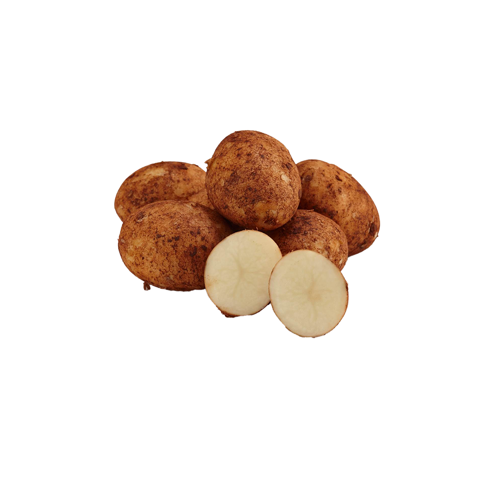 Potatoes Brushed 1kg Pre Bagged