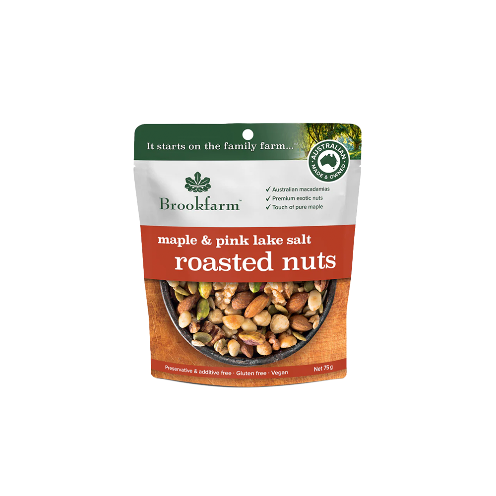 Brookfarm Nut Blend (Maple &Pink Lake Salt)  75g