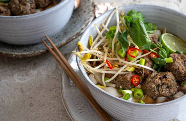 The Blend: Beef and Mushroom Blended Pho