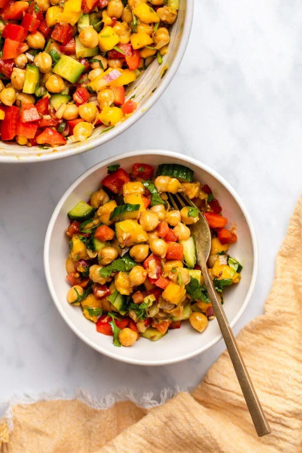 The Absolute Best Mango Chickpea Salad (Indian-Inspired)