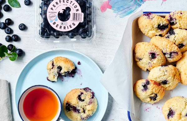 One Bowl Blueberry Macaroons