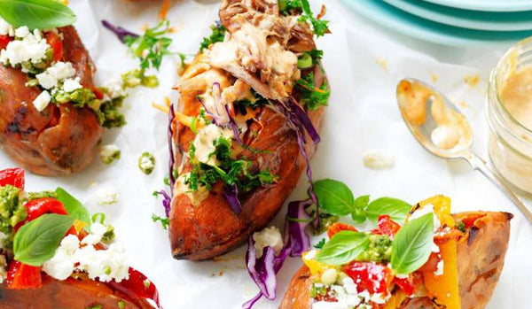 Stand and Stuff Sweet Potatoes