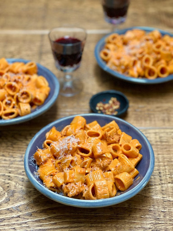 Chorizo alla vodka pasta