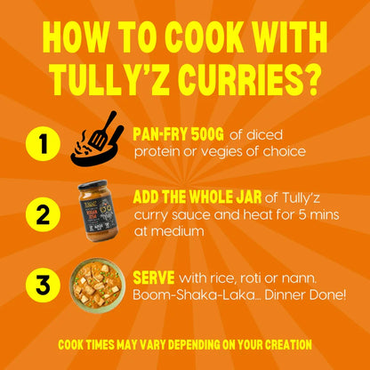 Tully’z Rogan Josh Curry Sauce
