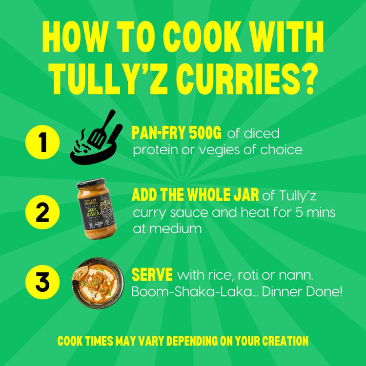 Tully’z Tikka Masala Curry Sauce
