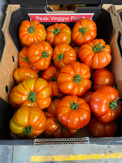 Premium Heirloom Tomatoes - Sold lots of 500g (Mostly Large to XL) Peak Crossing Local Farmer