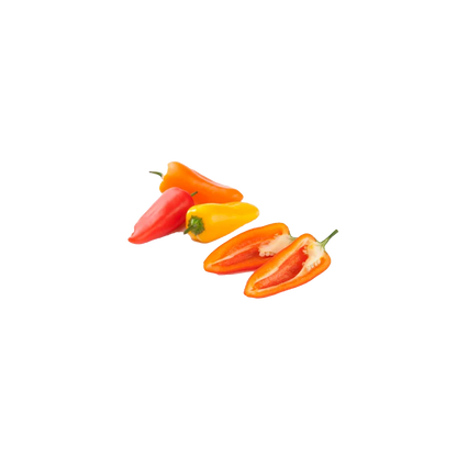 Minicaps Baby Sweet Capsicums - 500g packs Red and Orange Mix