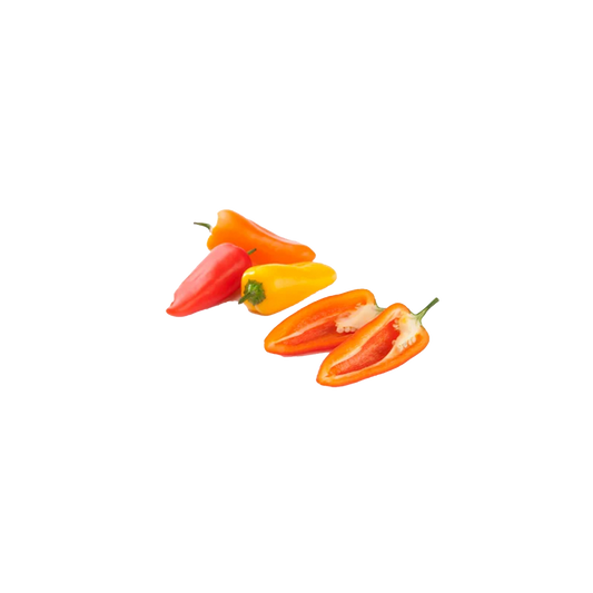 Minicaps Baby Sweet Capsicums - 500g packs Red and Orange Mix