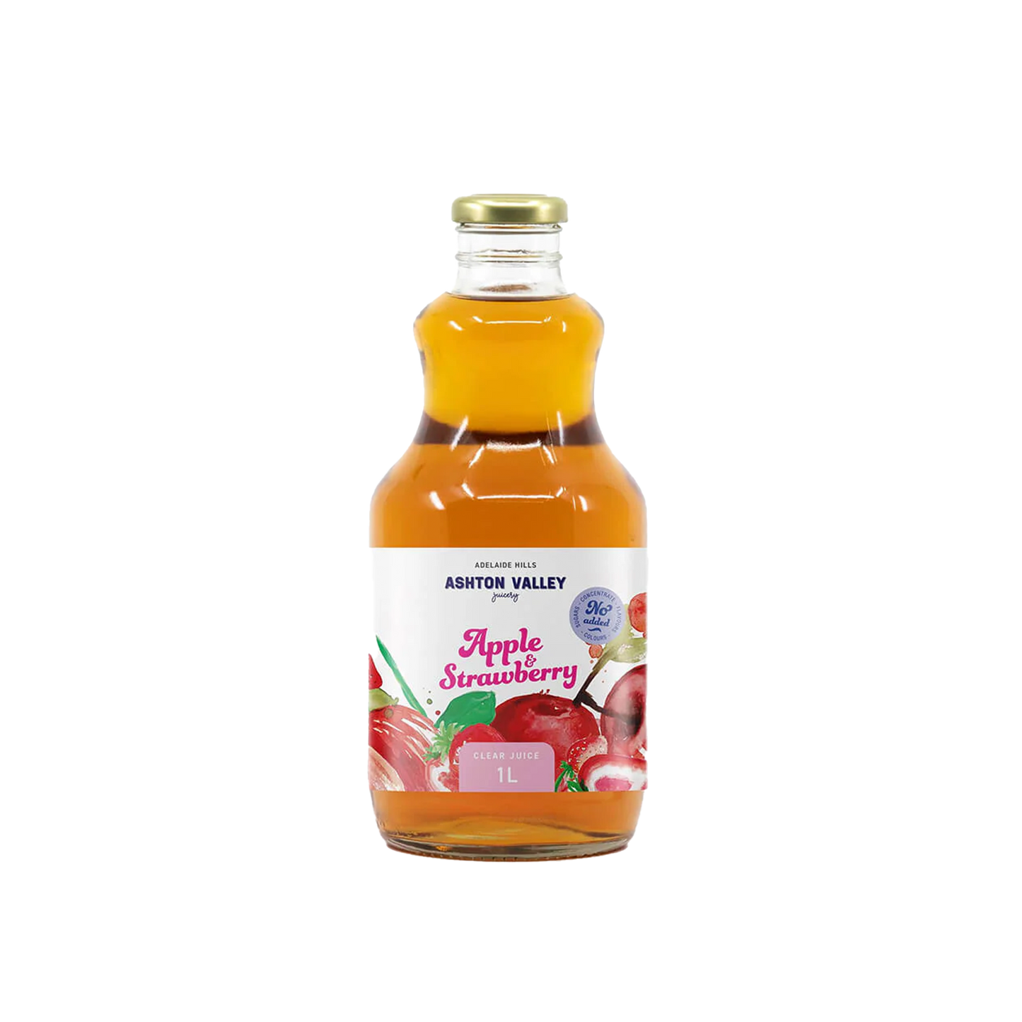 Ashton Valley Juice Apple & Strawberry 1L