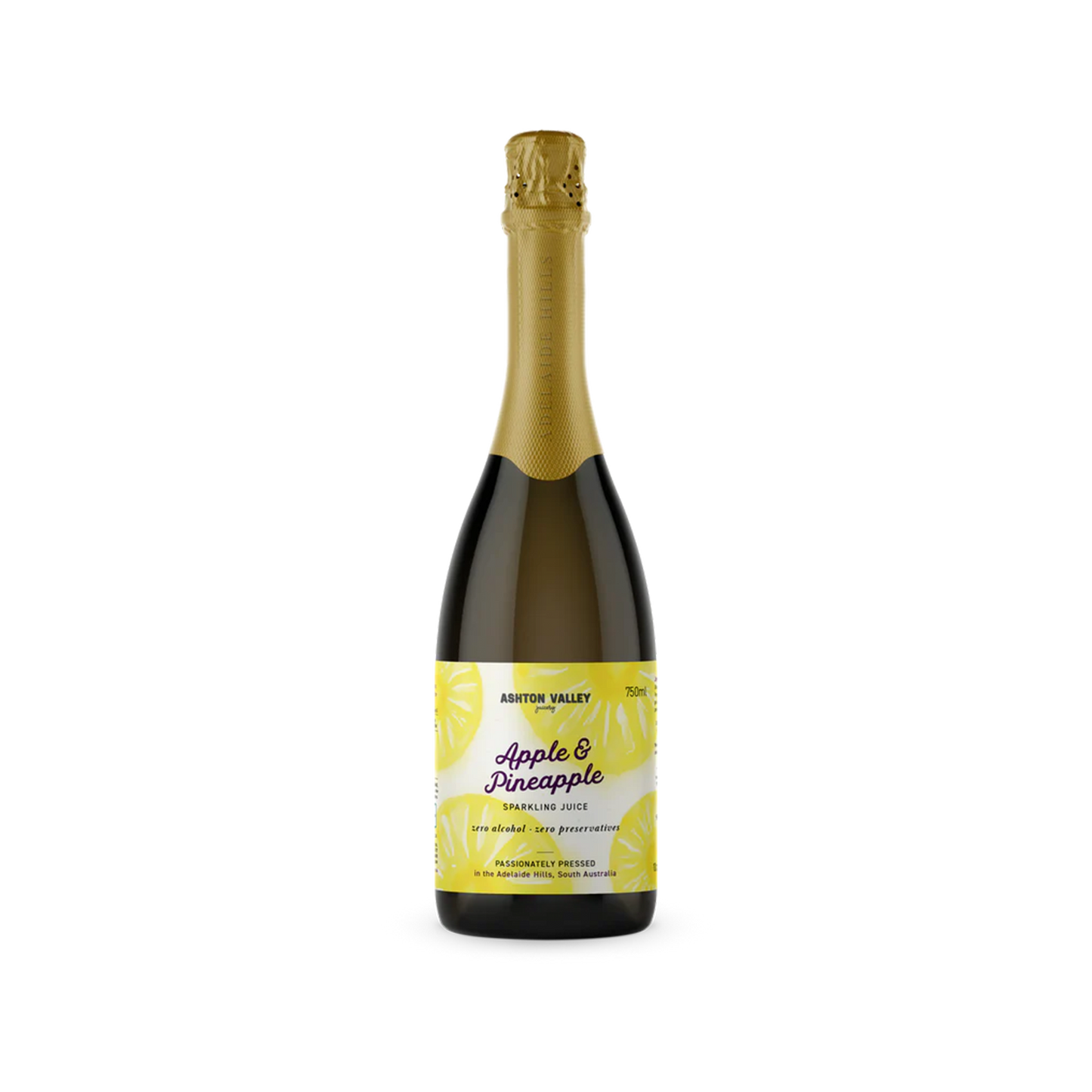 Ashton Valley Apple & Pineapple Sparkling 750ml