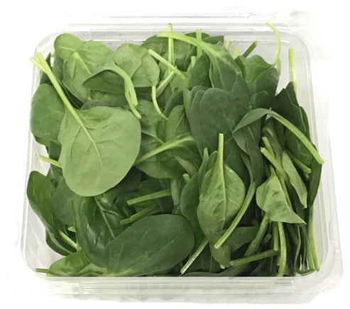 Locally Grown Baby Spinach 200g packs