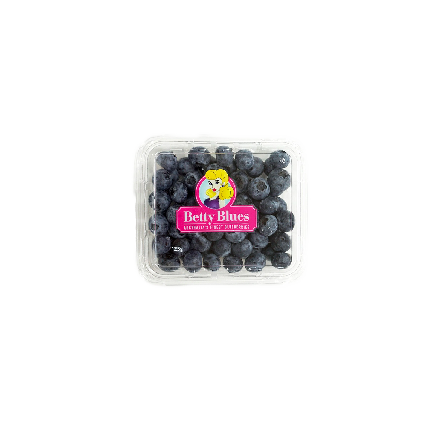Betty Blues Blueberries 125g Premium Punnets Jumbo - 2 For $7