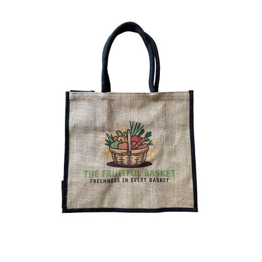 The Fruitful Basket Reuseable Jute Bag each