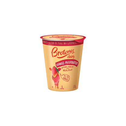 Brownes Mango and Passionfruit Yoghurt - 1kg