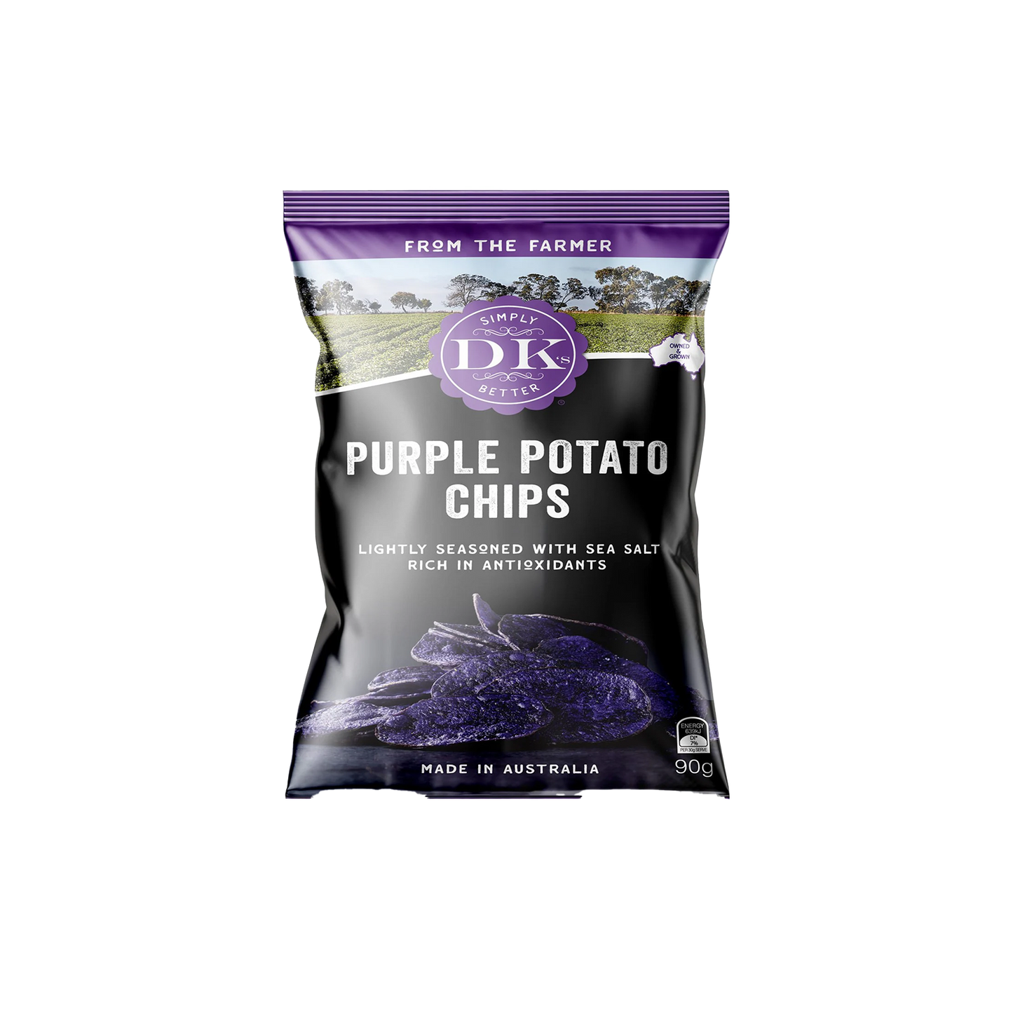 DK Purple Potato Chips 90g (Limited Stock)