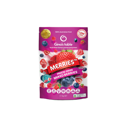 Freeze-Dried Mixed Berries 18g