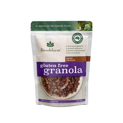 Brookfarm Gluten Free Granola Cacao Coconut 350g