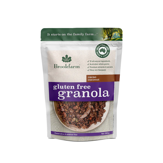 Brookfarm Gluten Free Granola Cacao Coconut 350g