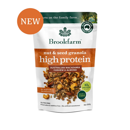 Brookfarm High Protein Granola Australian Macadamia Cashew & Almond  300g