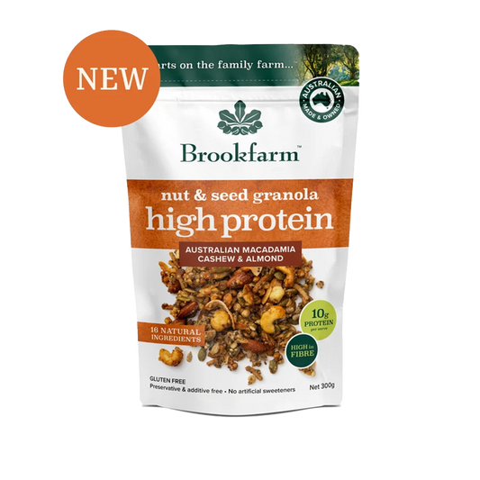 Brookfarm High Protein Granola Australian Macadamia Cashew & Almond  300g