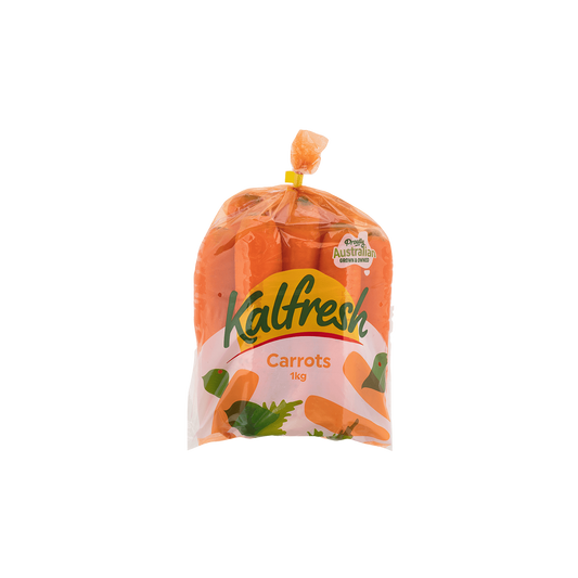 Fresh Queensland Carrots 1kg Bags