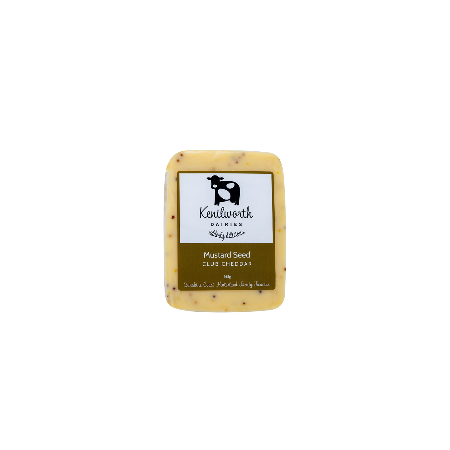 Kenilworth Mustard Seed Club Cheddar - 165g