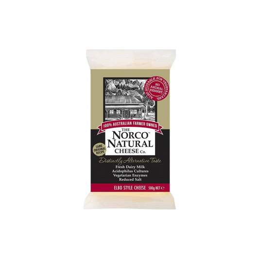 Norco Natural Cheese Company Elbo Block 500g