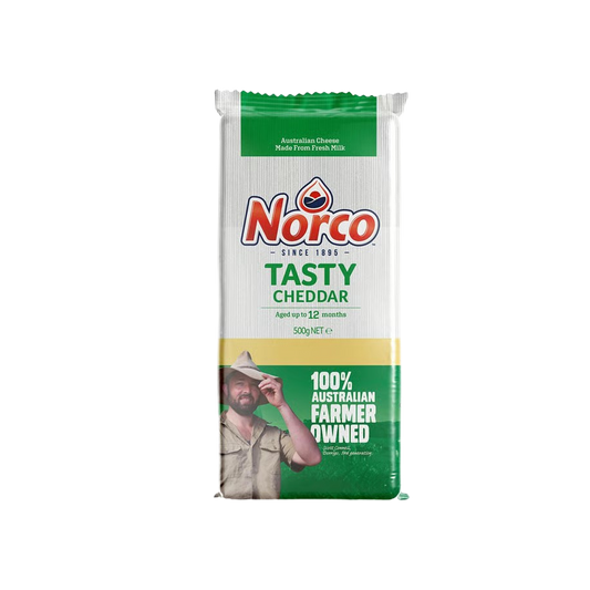 Norco Tasty Cheddar Cheese Block - 500g