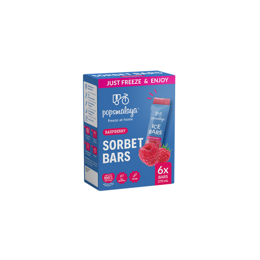 Freeze-at-Home Sorbet Bars - Raspberry 6x45ml