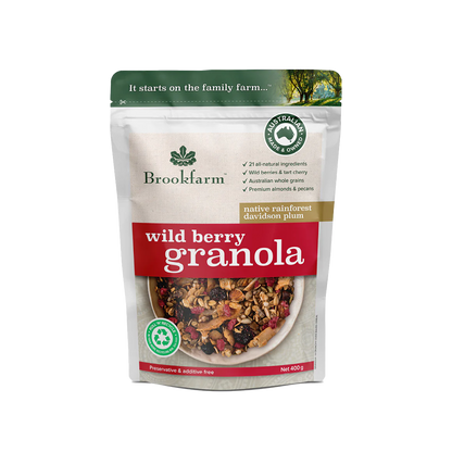 Brookfarm Wild Berry Granola 400g