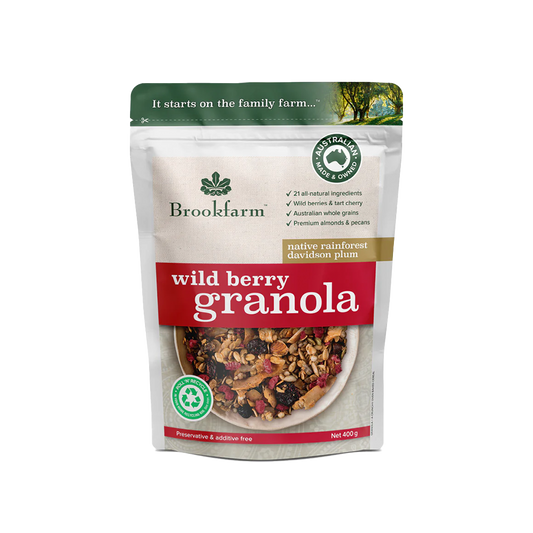 Brookfarm Wild Berry Granola 400g